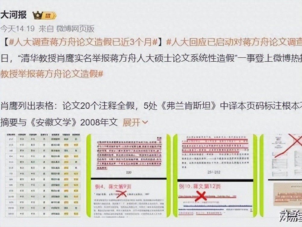 天才人设碎一地！蒋方舟硕士论文深陷学术争议，完整复盘事件始末
